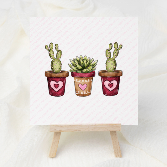 Cactus - UV DTF 3 inch Decals