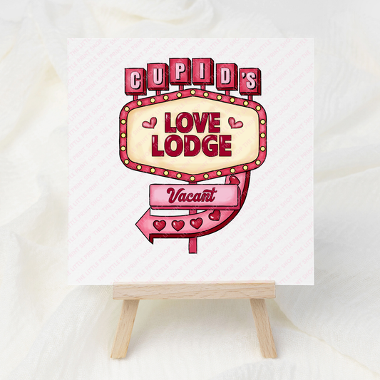Love Lodge - UV DTF 3 inch Decals