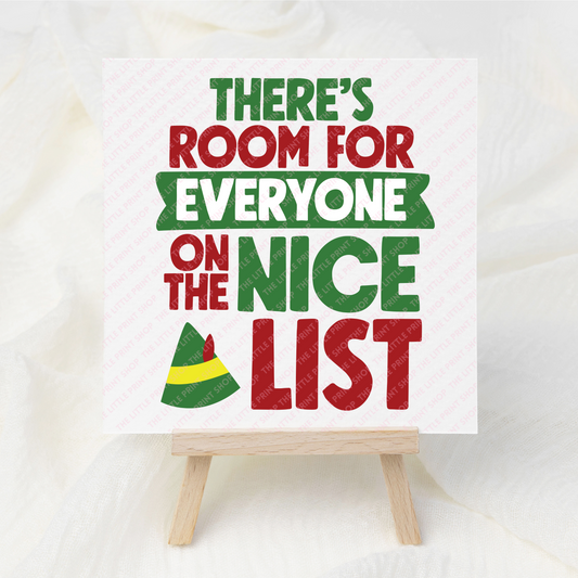 Christmas Slogan  - UV DTF 3 inch Decal