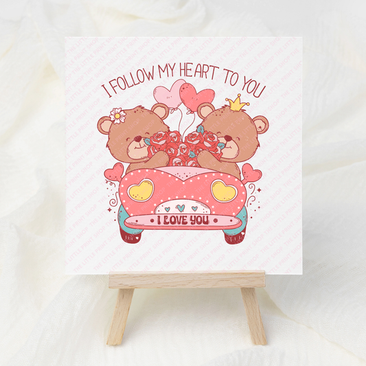 Love Bears - UV DTF 3 inch Decals