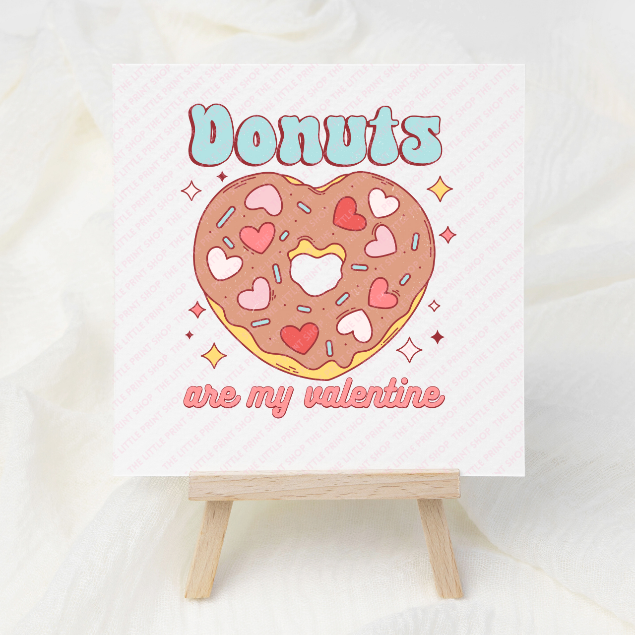 Valentine Donuts - UV DTF 3 inch Decals