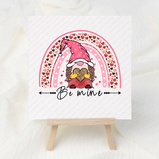 Be Mine - UV DTF 3 inch Decals