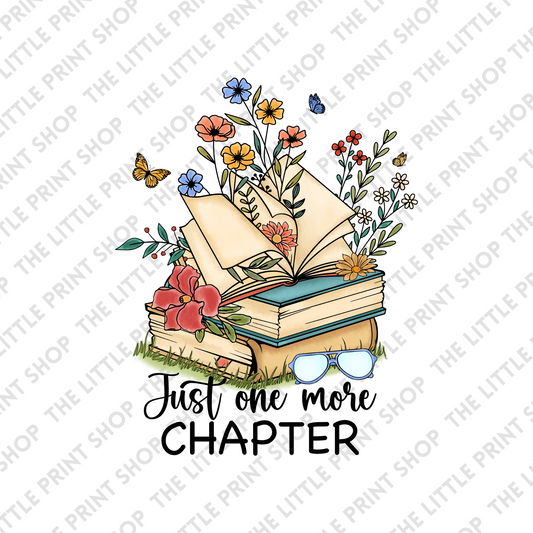 One More Chapter - UV DTF 3 inch Decal