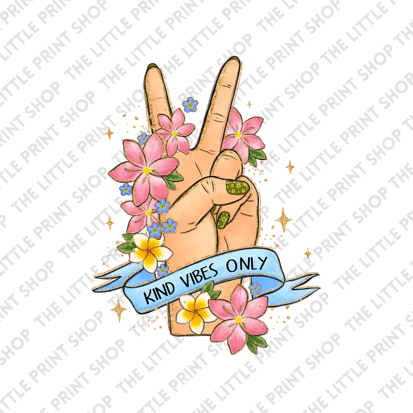 Kind Vibes - UV DTF 3 inch Decal