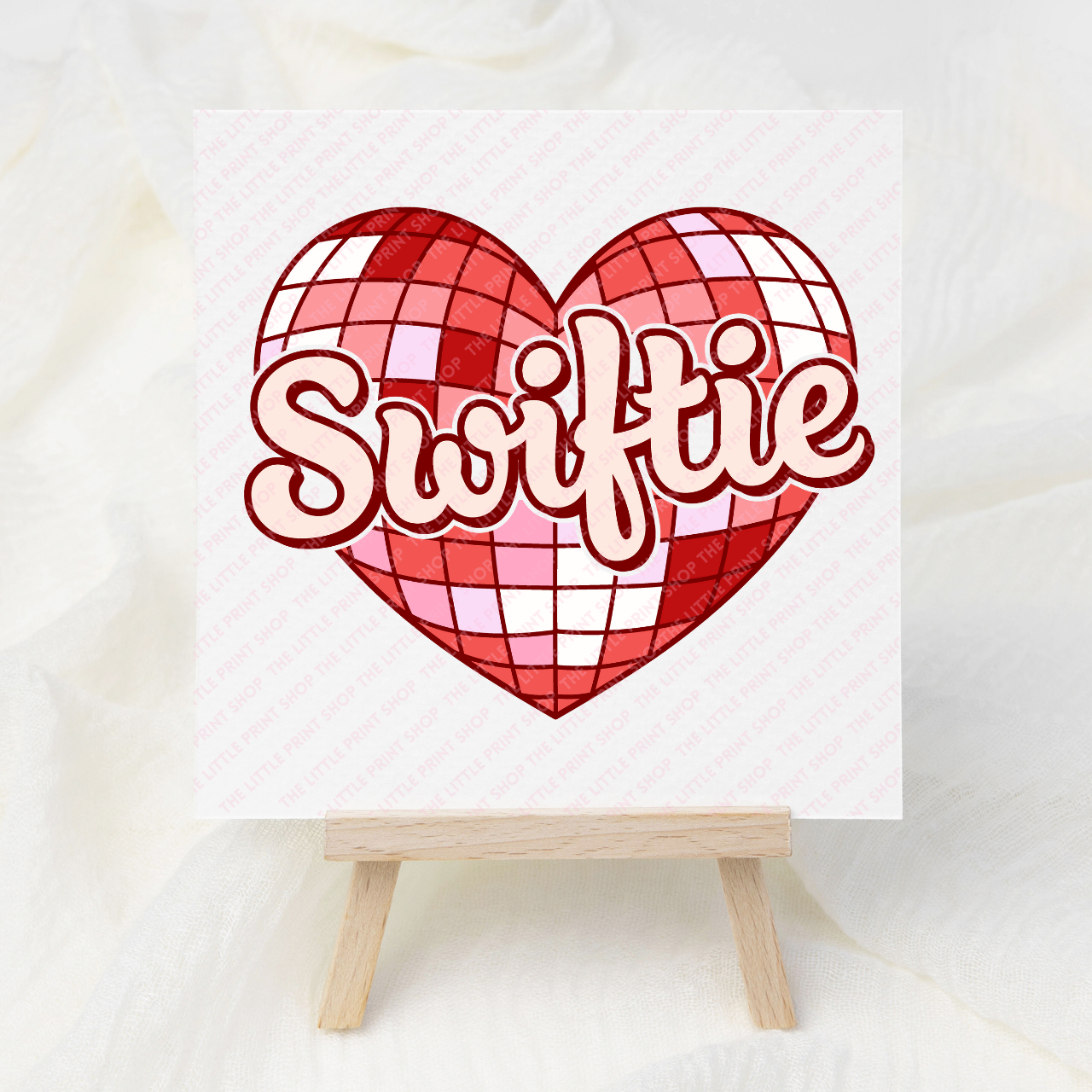 Swift Heart - UV DTF 3 inch Decals