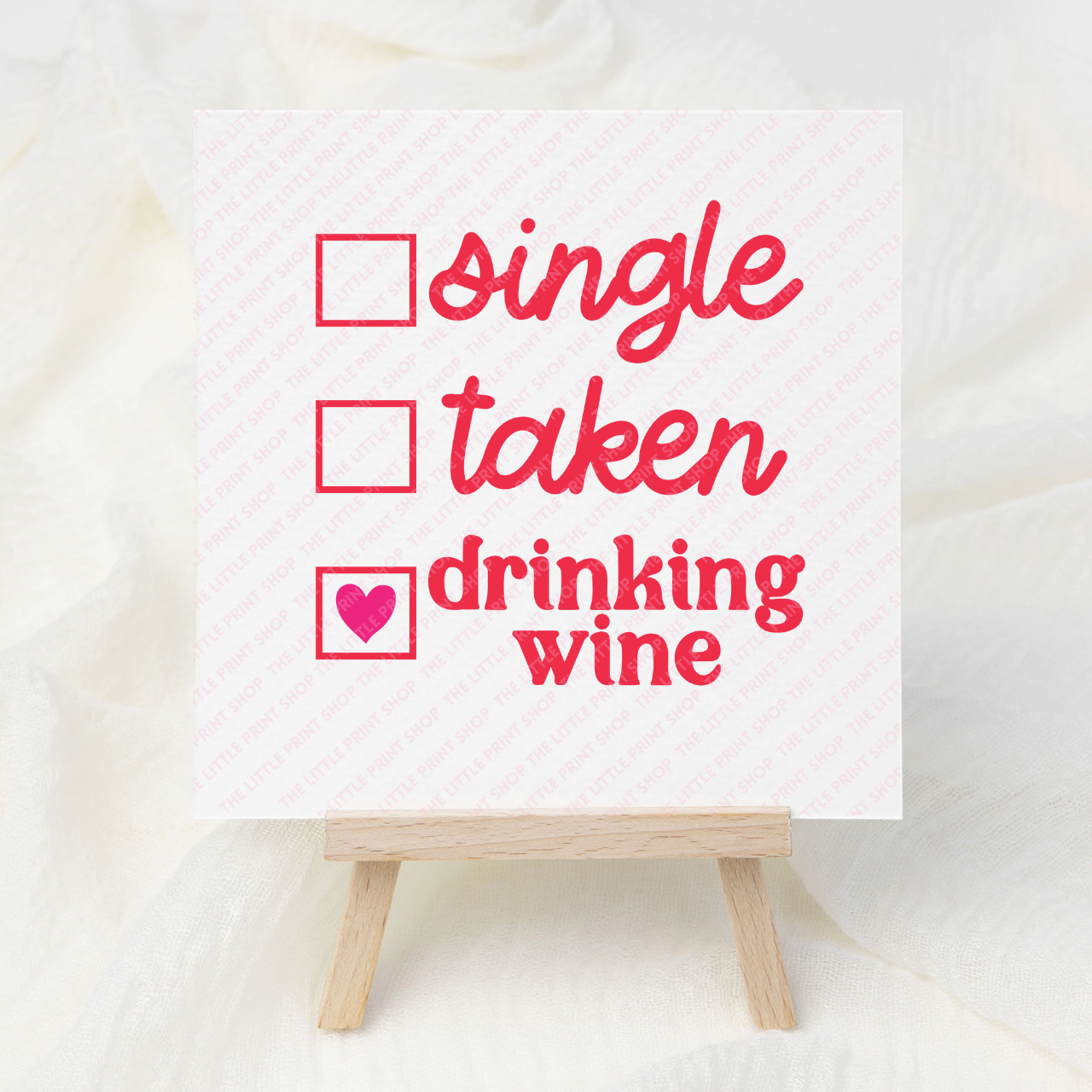 Drinking Wine - UV DTF 3 inch Decals