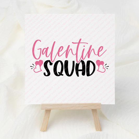 Squad - UV DTF 3 inch Decals