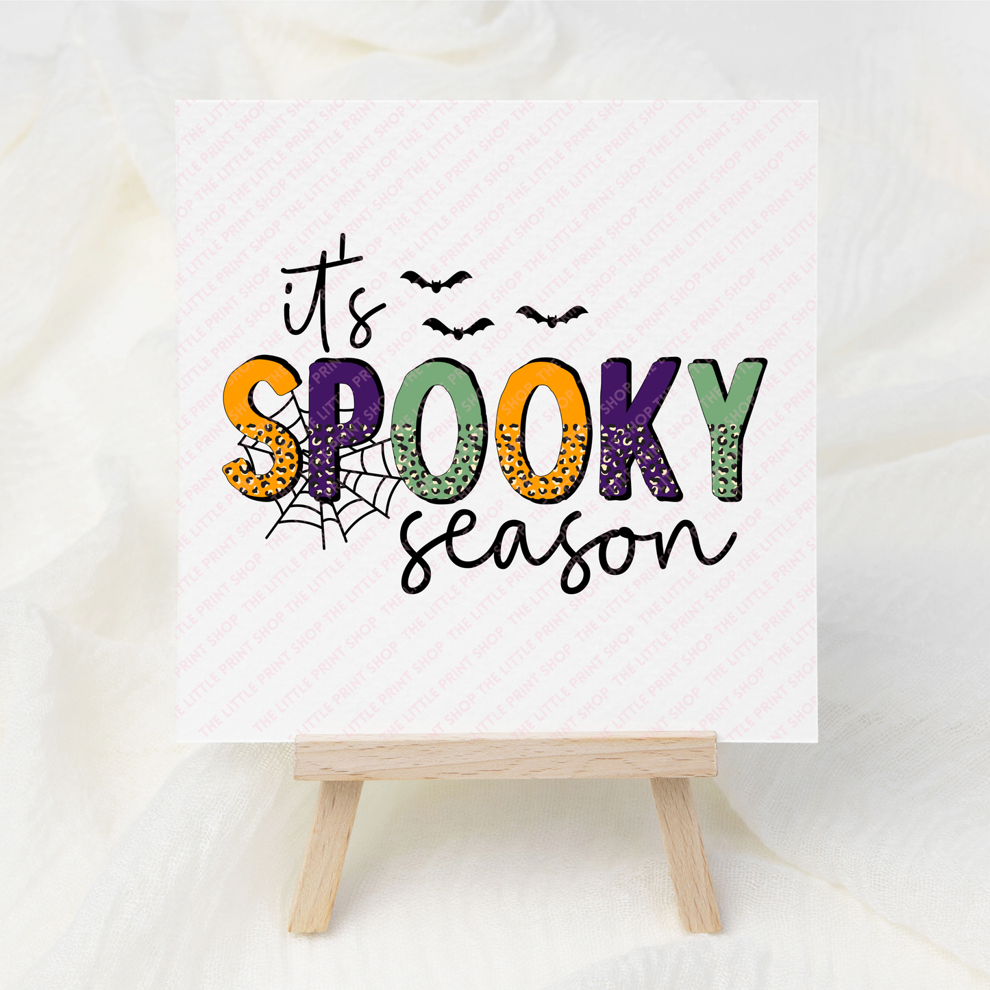 Spooky Season - UV DTF 3 inch Decal