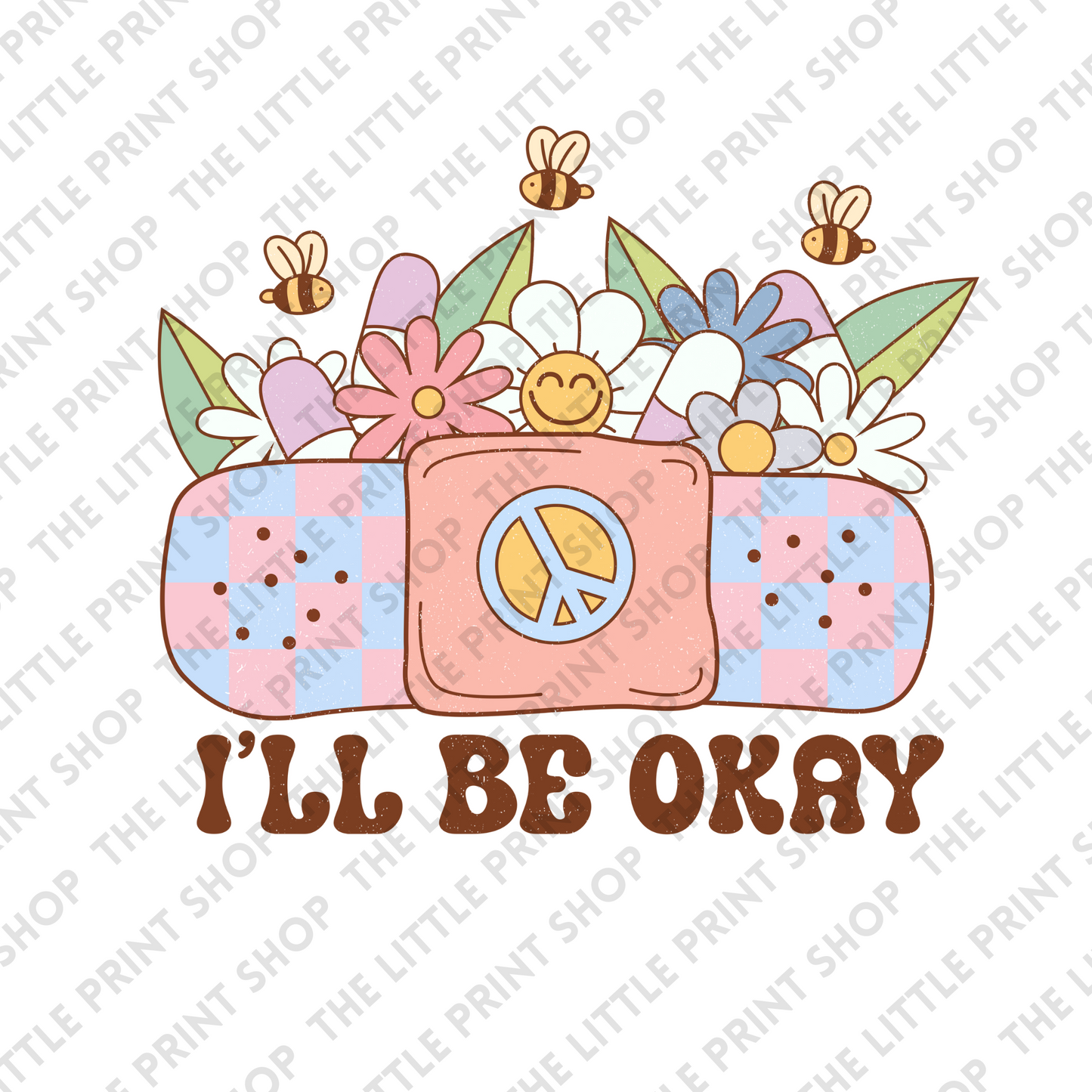 I'll Be Okay - UV DTF 3 inch Decals