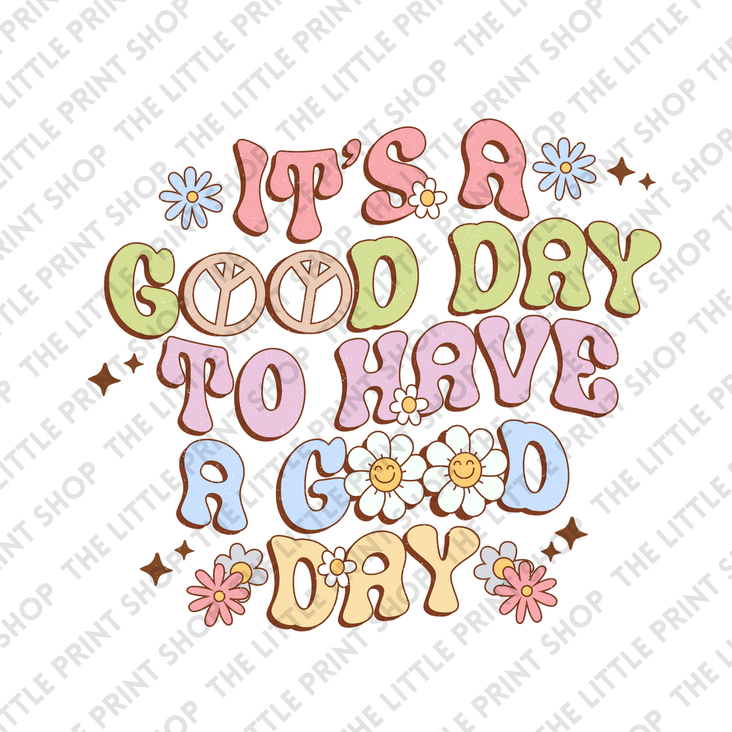 Good Day - UV DTF 3 inch Decals