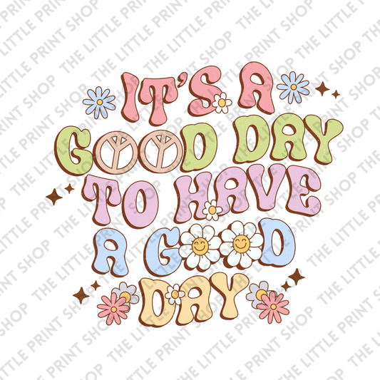 Good Day - UV DTF 3 inch Decals