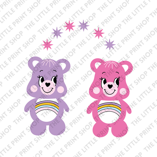 Bear Duo - UV DTF 3 inch Decals
