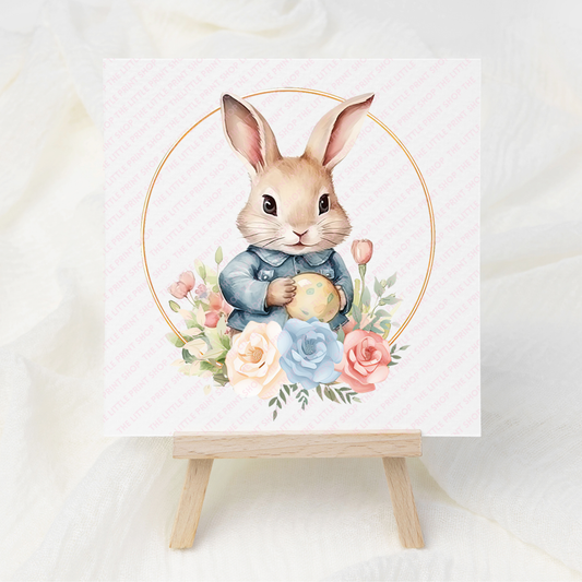 Easter Bunny - UV DTF Decal