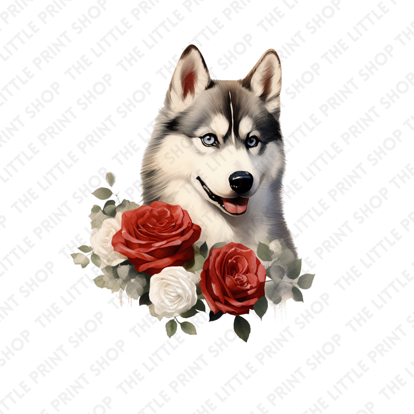 Husky - UV DTF 3 inch Decals