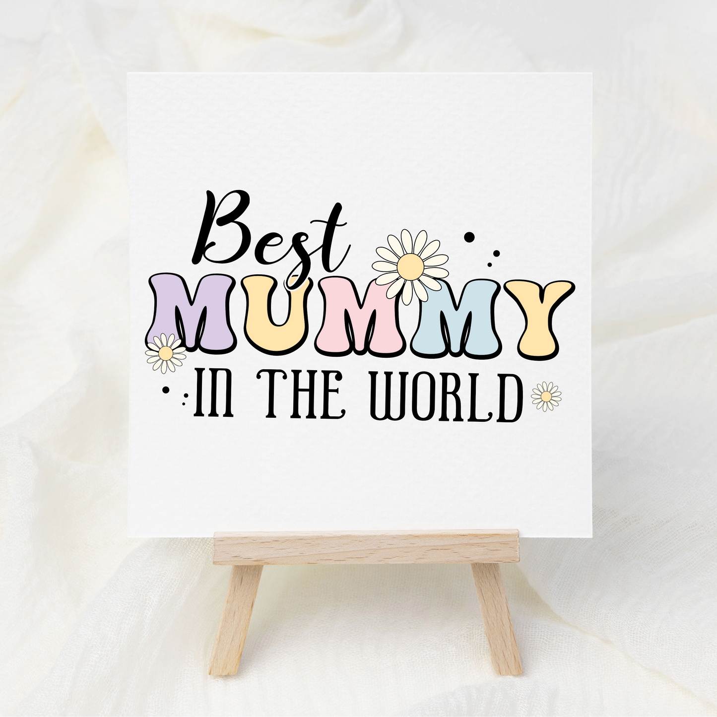Best Mummy - UV DTF 3 inch Decals