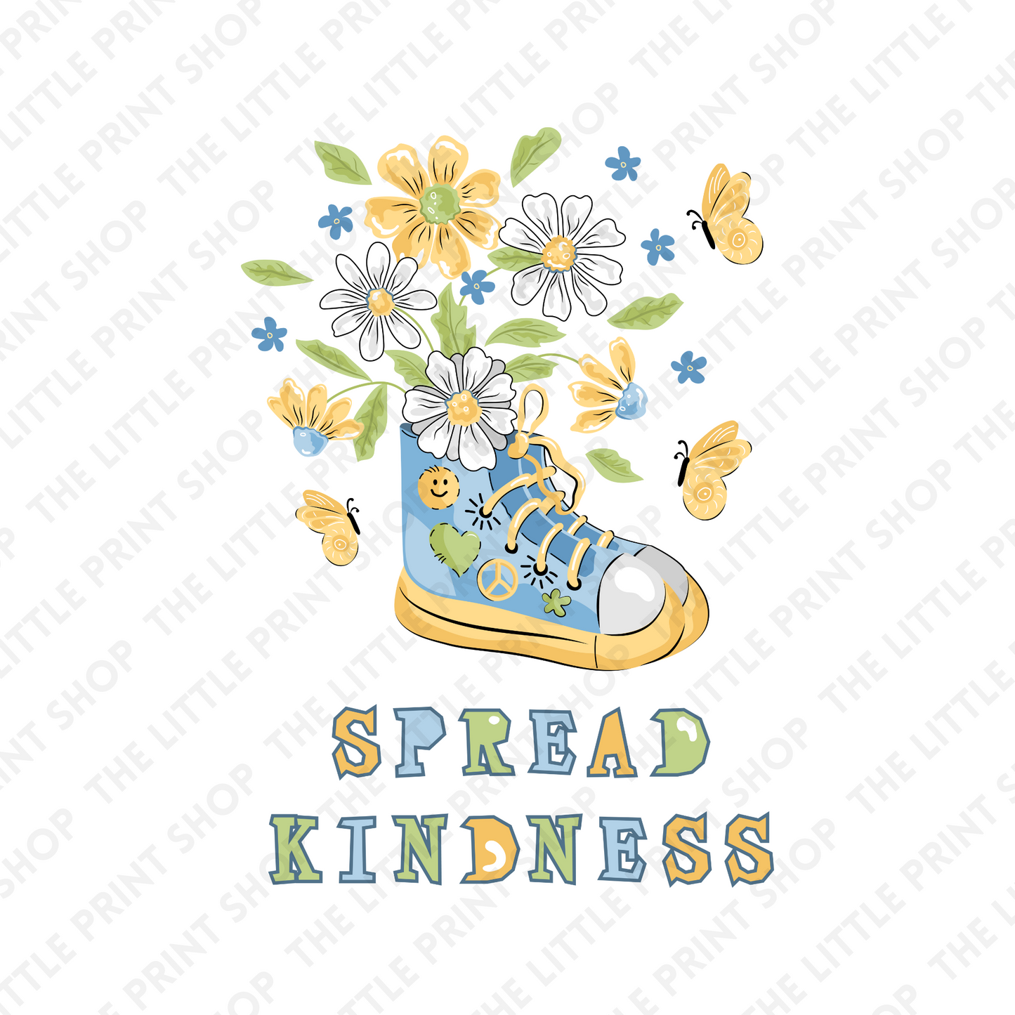 Spread Kindness - UV DTF 3 inch Decals
