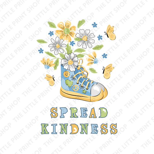 Spread Kindness - UV DTF 3 inch Decals