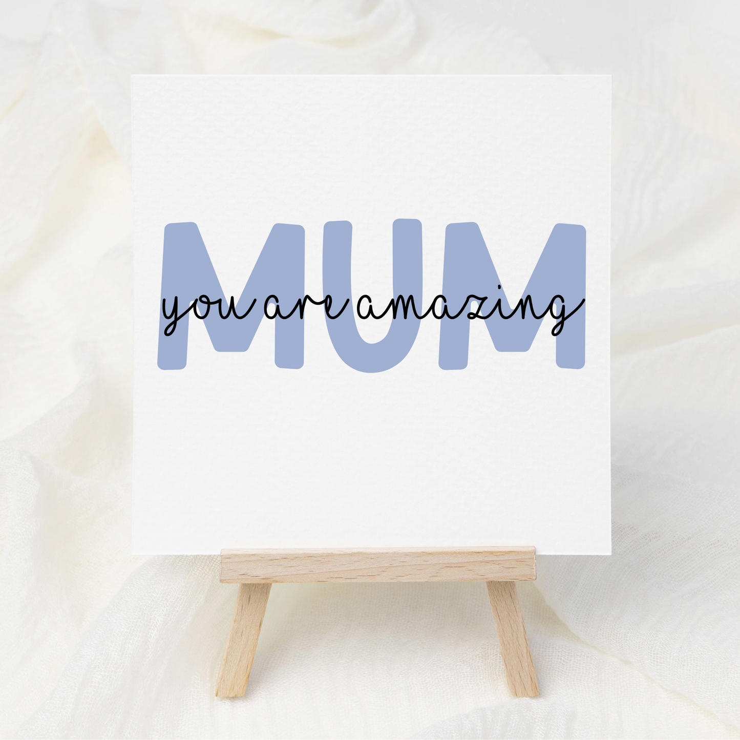 MUM - You Are Amazing - Blue - UV DTF 3 inch Decals