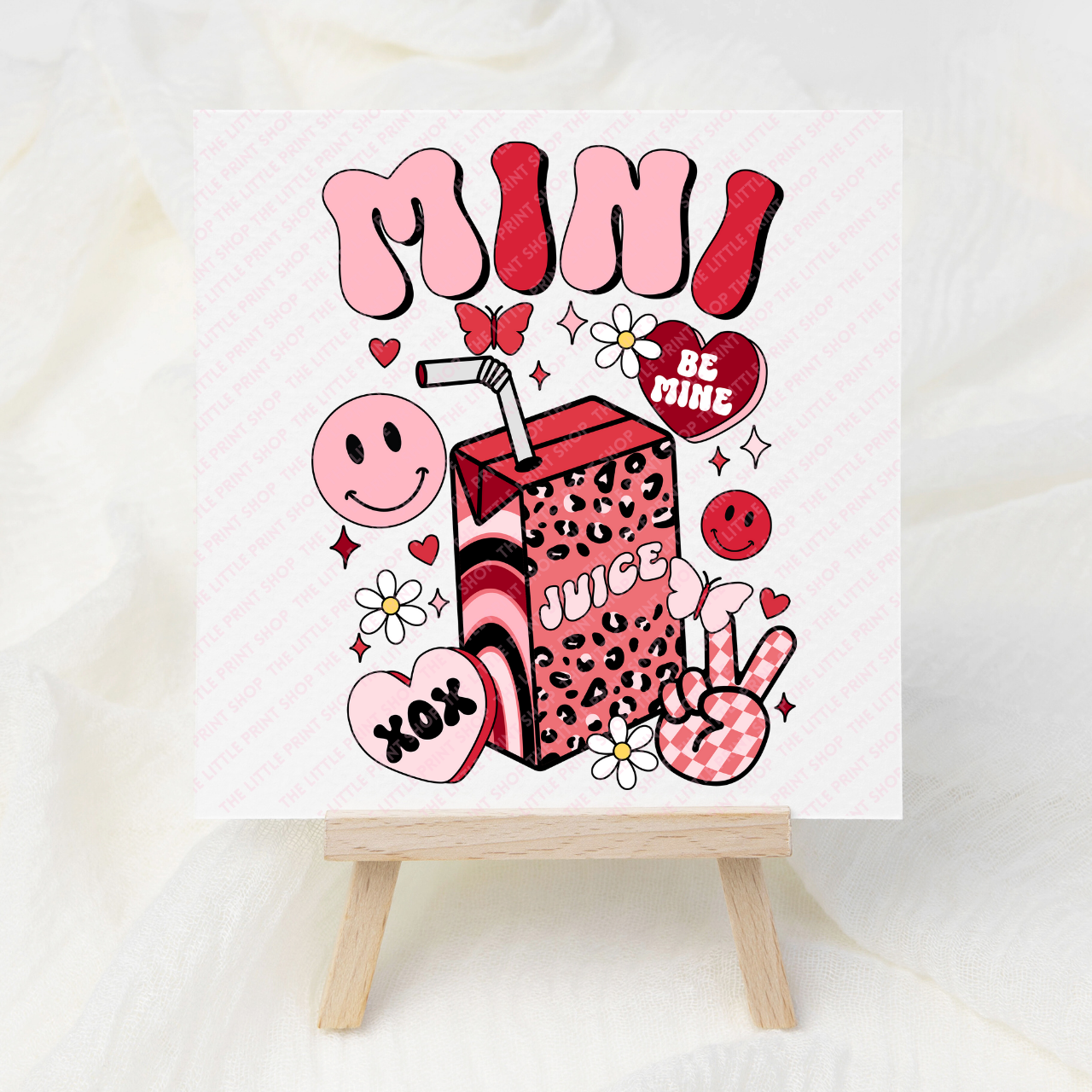 Mini Be Mine - UV DTF 3 inch Decals