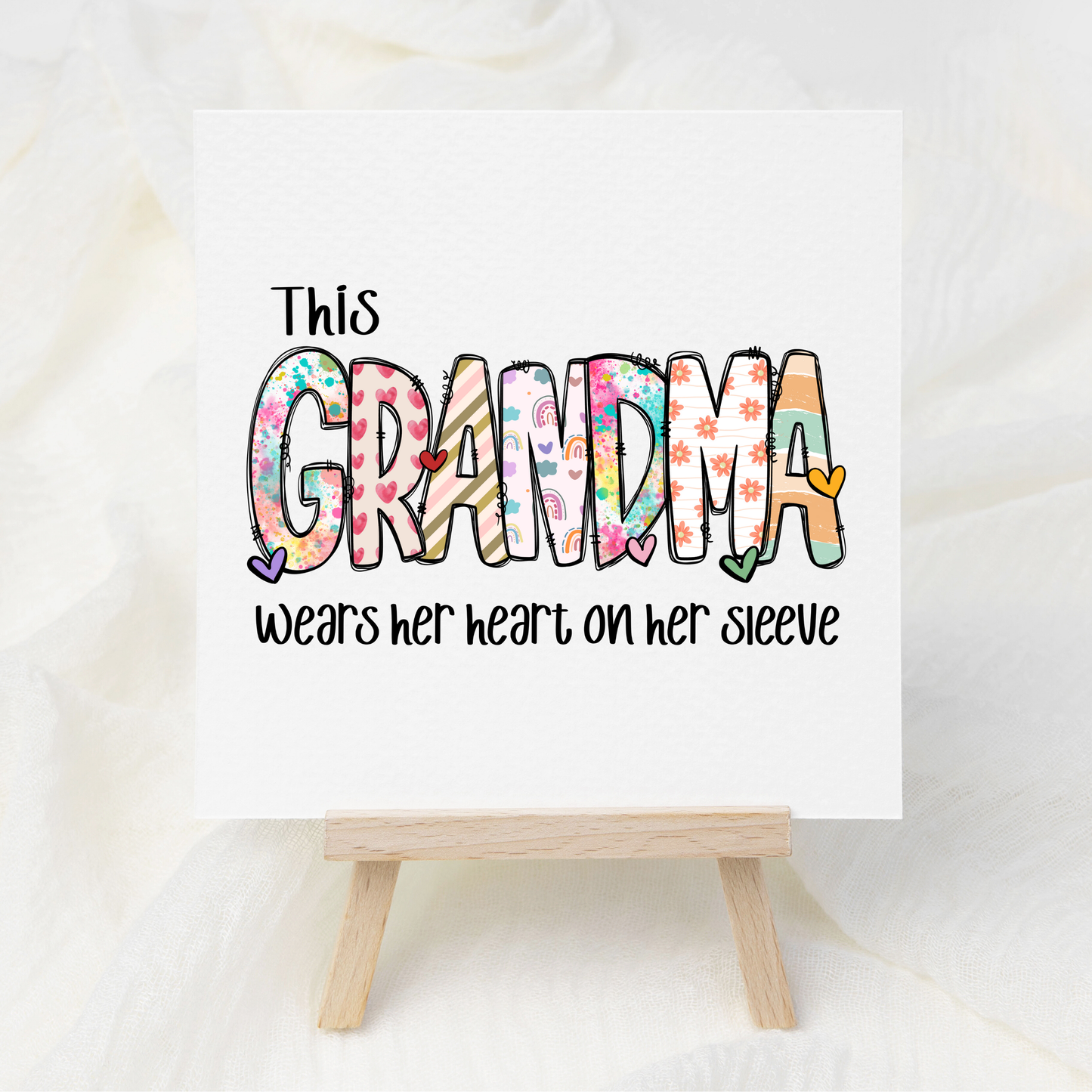 This Grandma.. - UV DTF 3 inch Decals