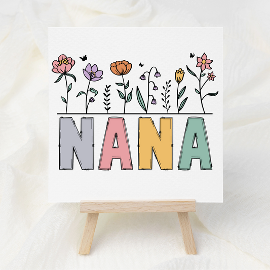 Nana - UV DTF 3 inch Decals