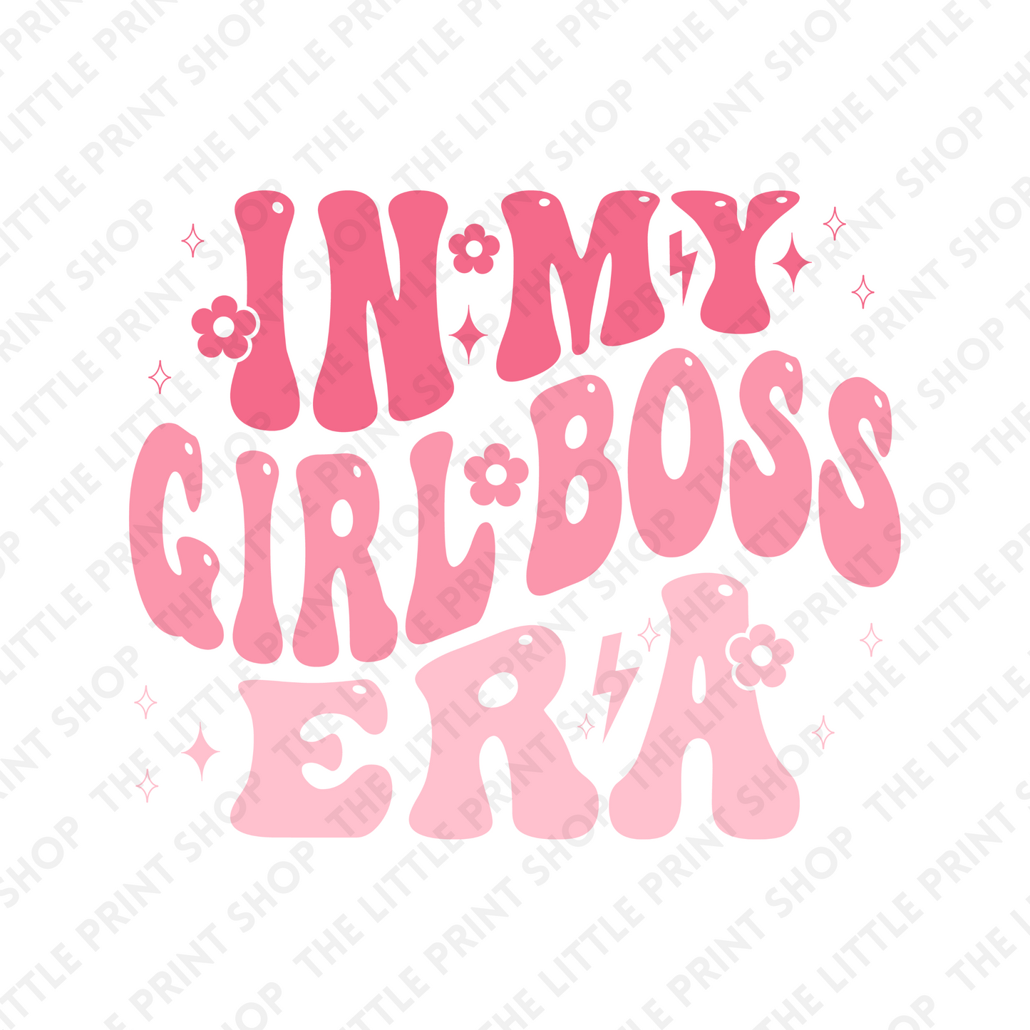 In My Girl Boss Era - UV DTF 3 inch Decals