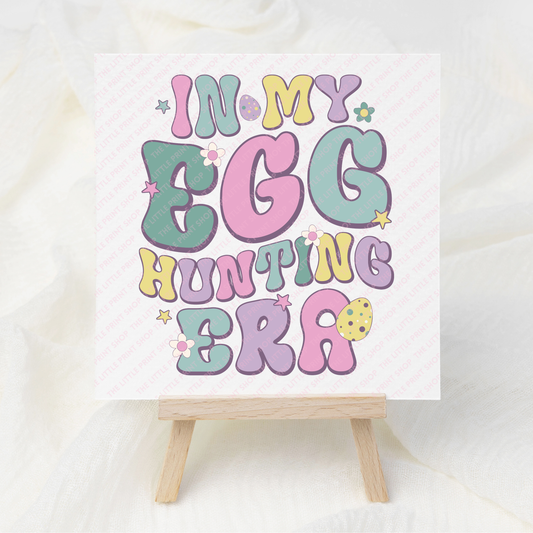 Egg Hunting Era - UV DTF 3 inch Decals