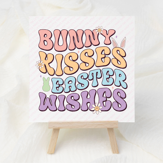 Bunny Kisses - UV DTF 3 inch Decals