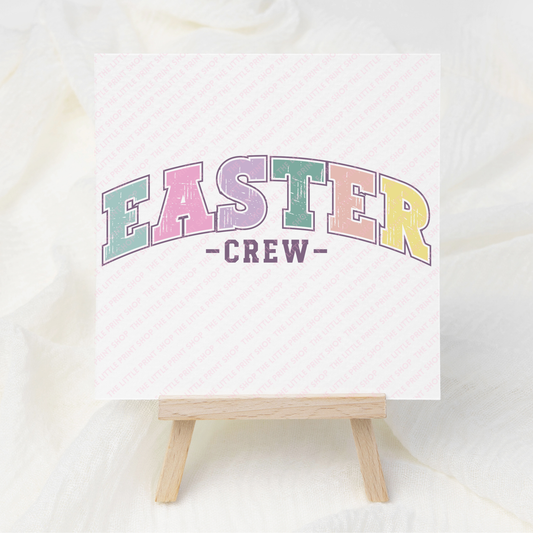 Easter Crew - UV DTF 3 inch Decals
