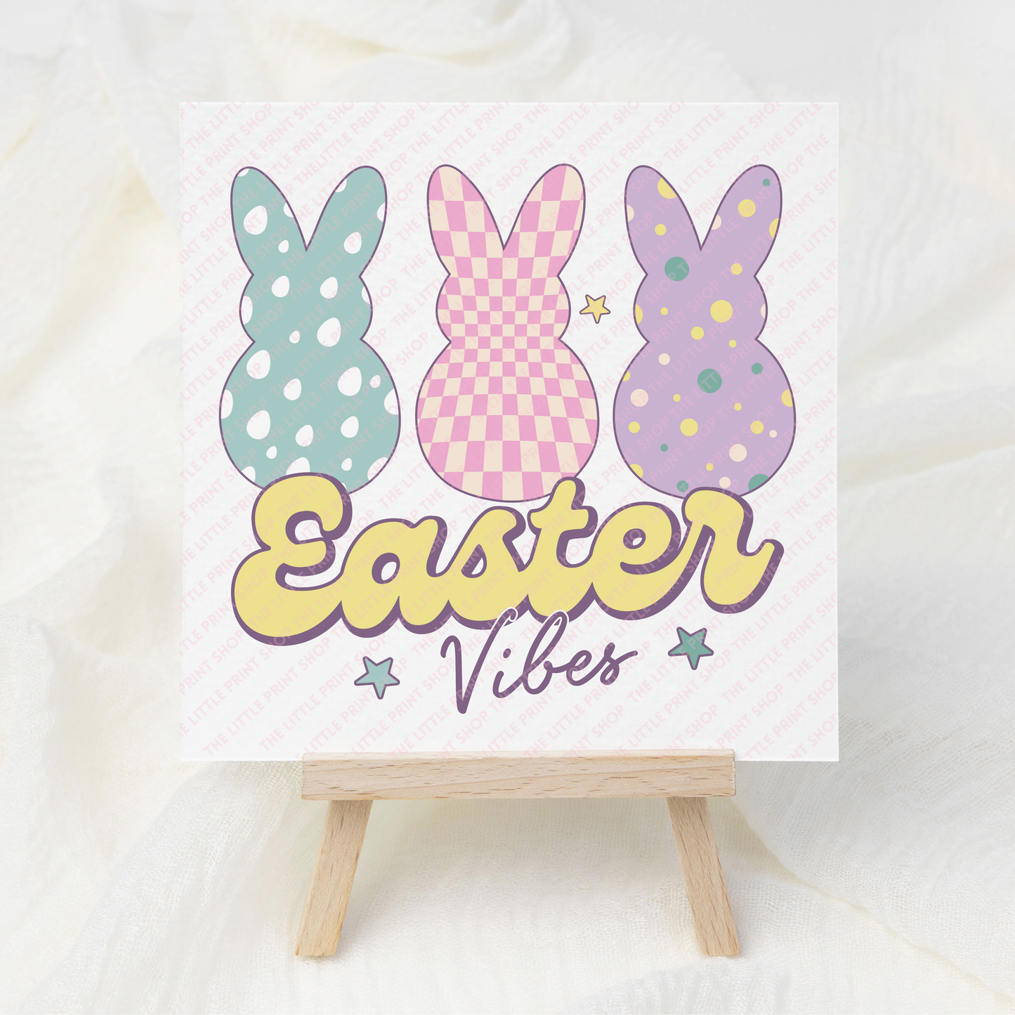 Easter Vibes - UV DTF 3 inch Decals