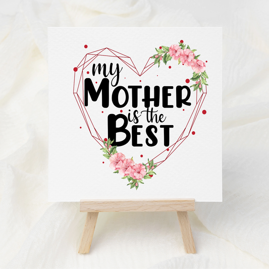 Best Mother - UV DTF 3 inch Decals