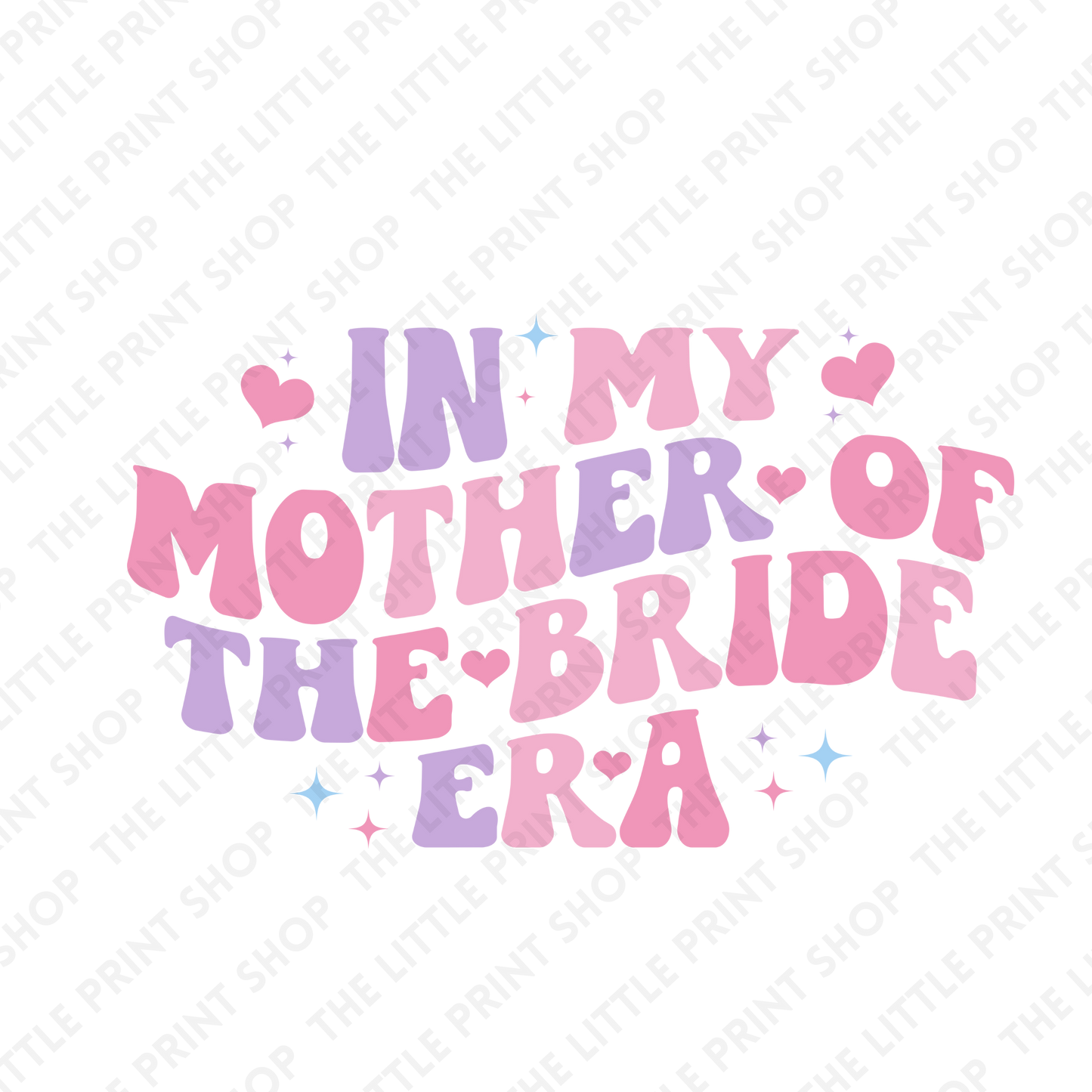Mother Of The Bride Era - UV DTF 3 inch Decals
