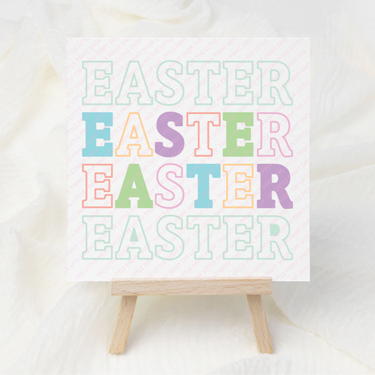 EASTER - UV DTF 3 inch Decals