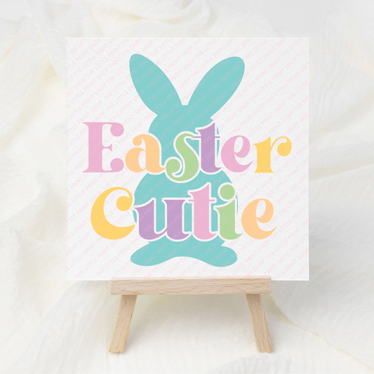 Easter Cutie - UV DTF 3 inch Decals