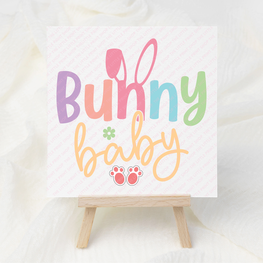 Bunny Baby - UV DTF 3 inch Decals