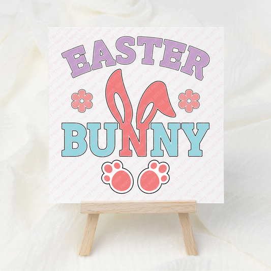 Easter Bunny - UV DTF 3 inch Decals