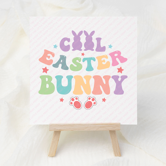 Easter Bunny - UV DTF 3 inch Decals
