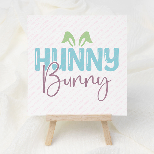 Hunny Bunny - UV DTF Decals