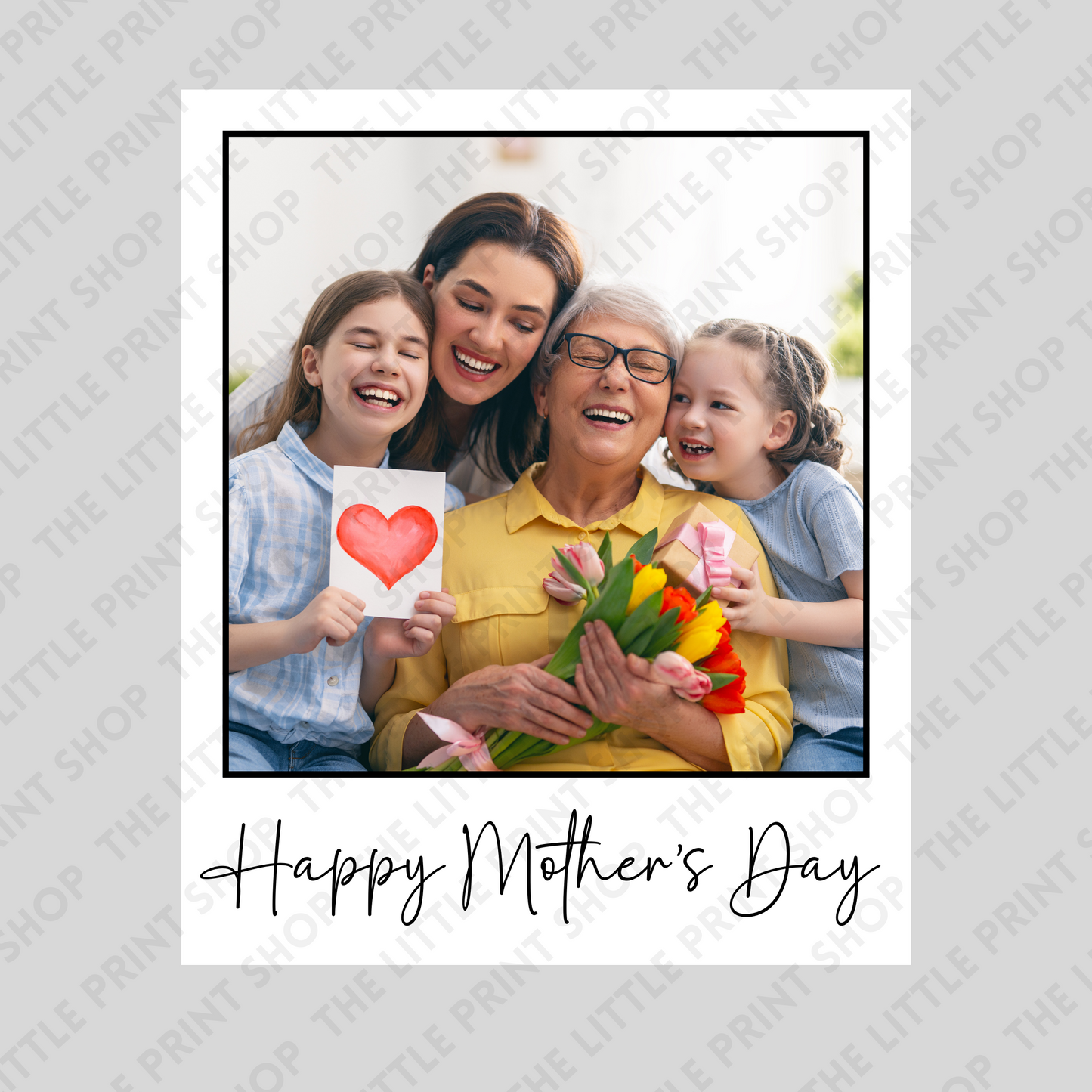 Photo Decal - Mother's Day - UV DTF 3 inch Decals