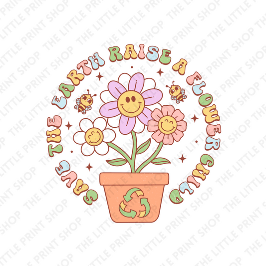 Save The Earth - UV DTF 3 inch Decals