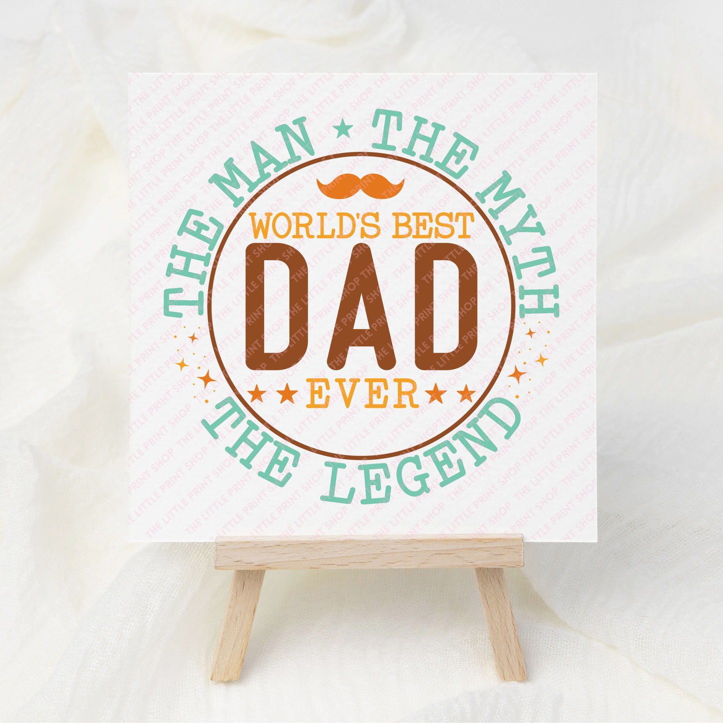 The Man - UV DTF 3 inch Decals