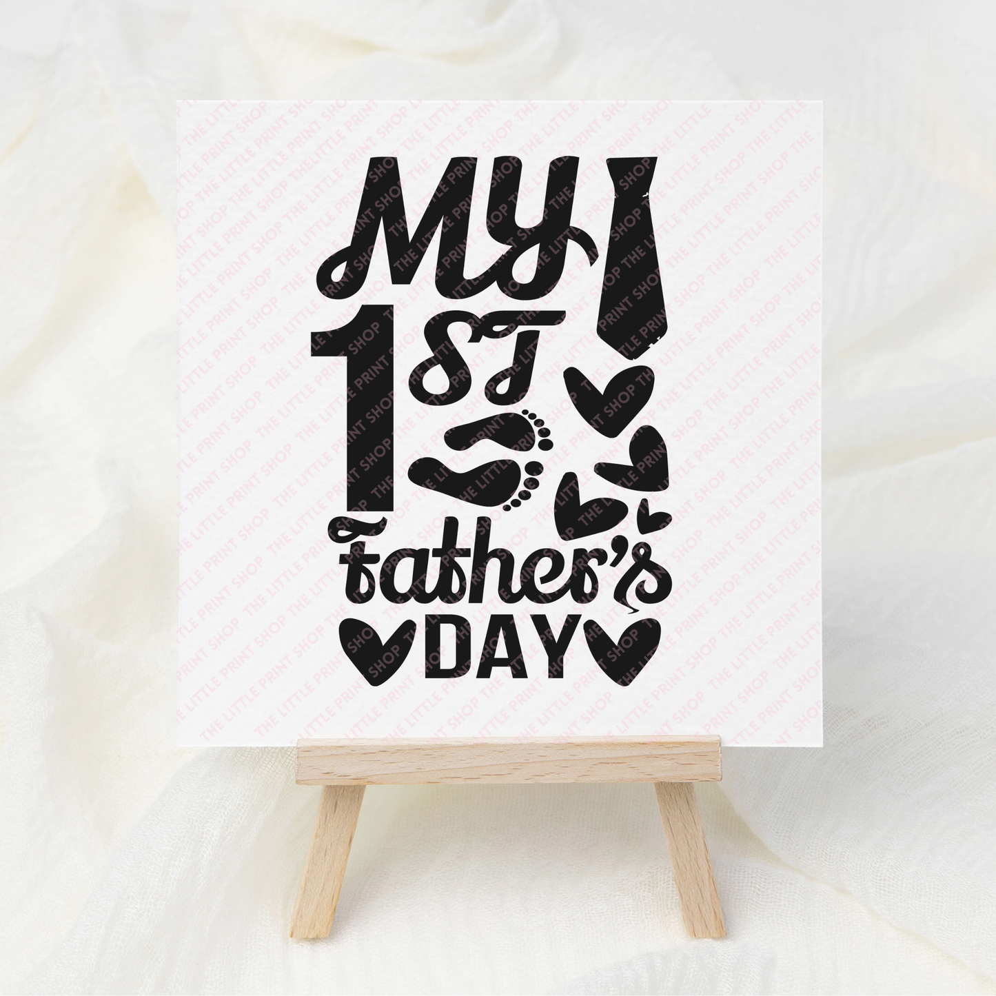My 1st Father's Day - UV DTF 3 inch Decals
