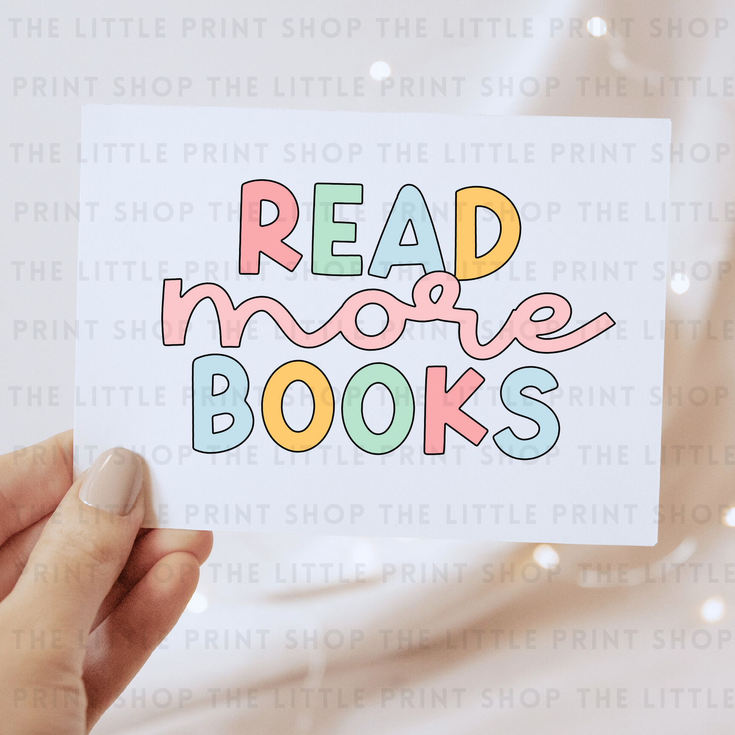 Read More Books - DTF Transfer Decal