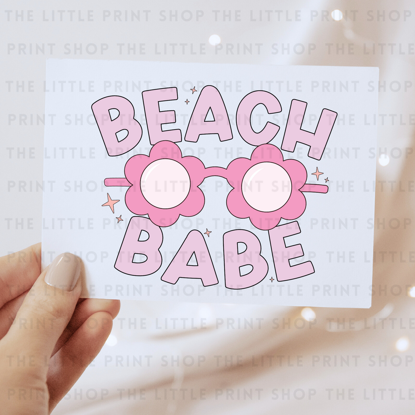 Beach Babe - DTF Transfer Decal