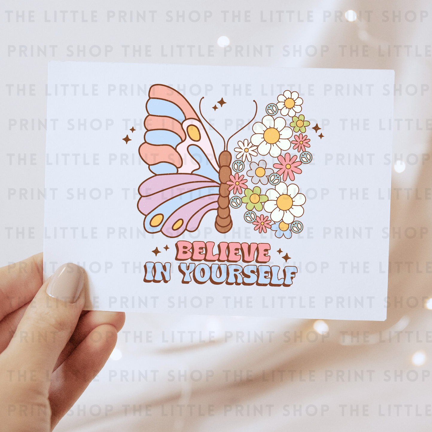Believe In Yourself - DTF Transfer Decal