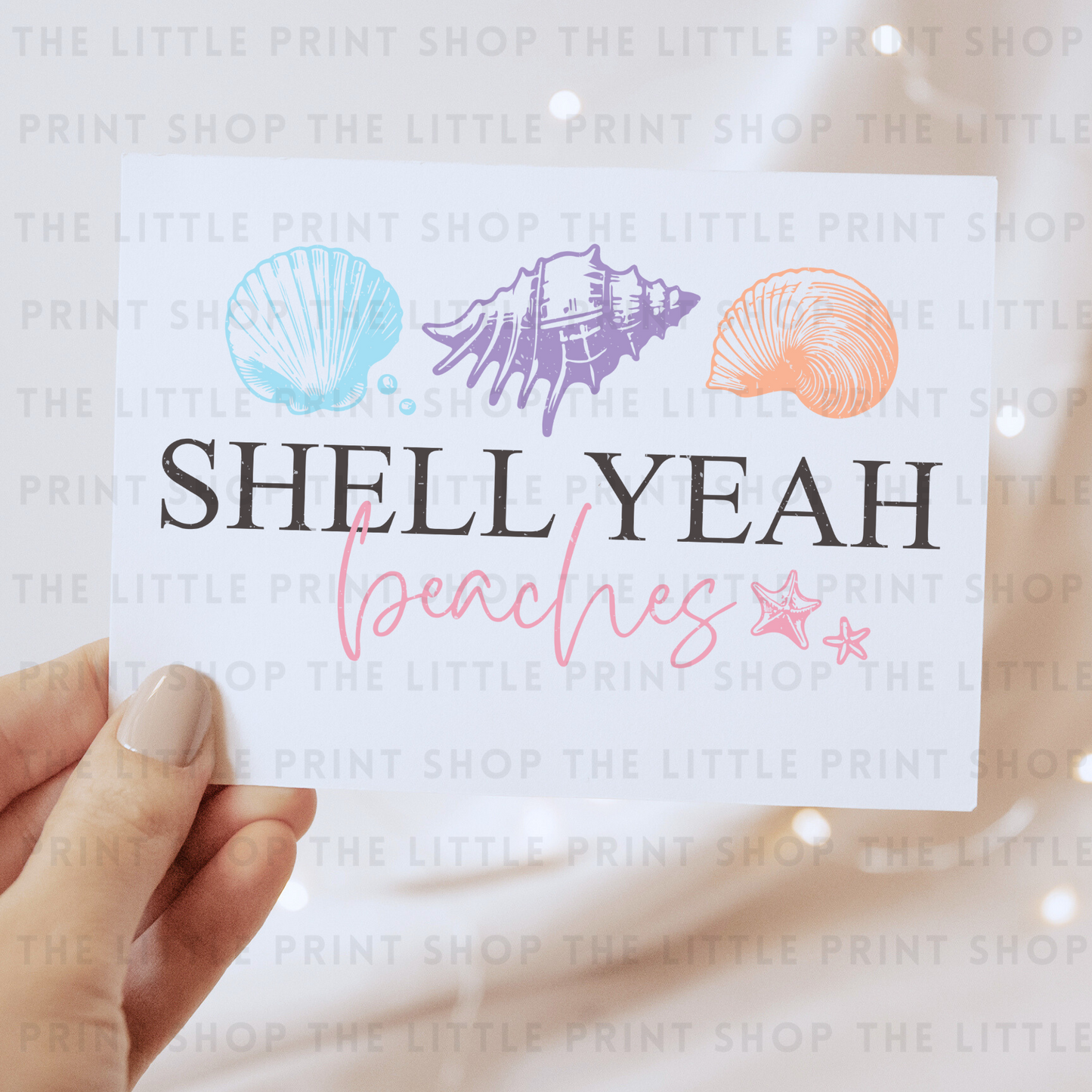 Shell Yeah - DTF Transfer Decal