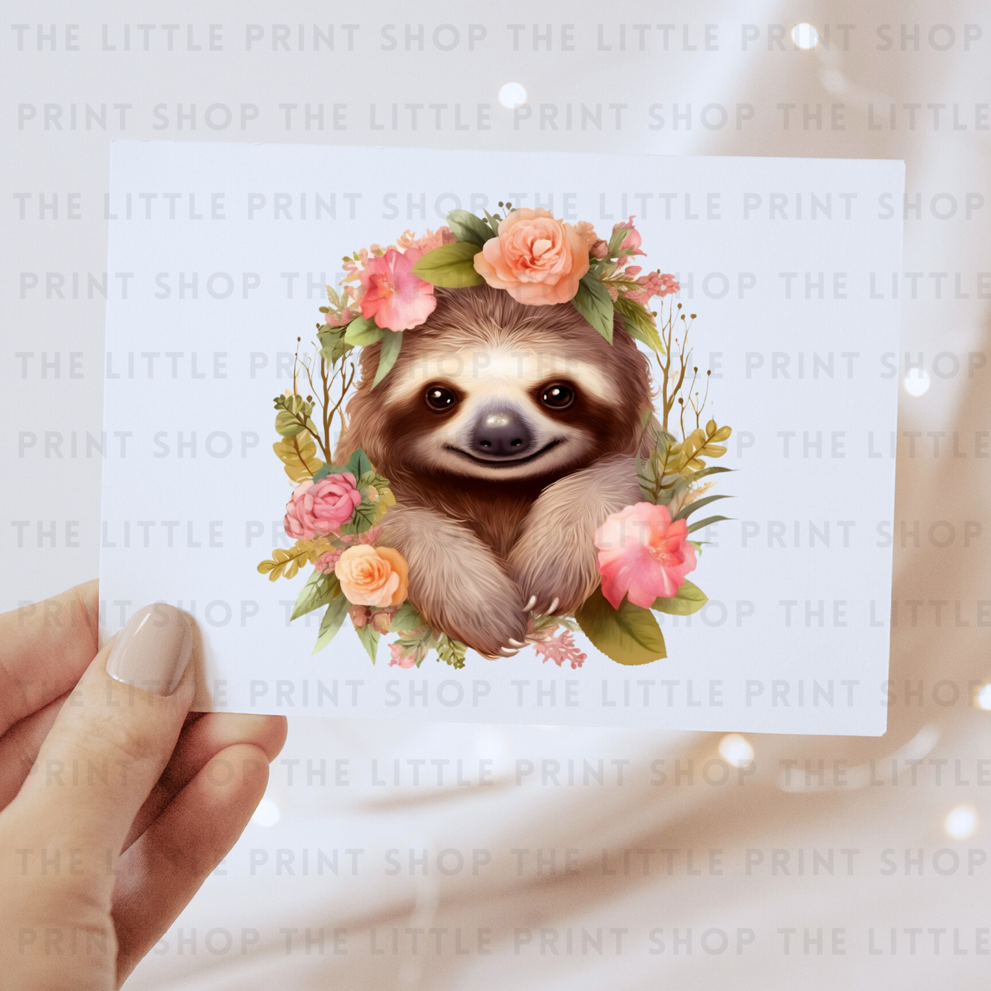 Sloth - DTF Transfer Decal