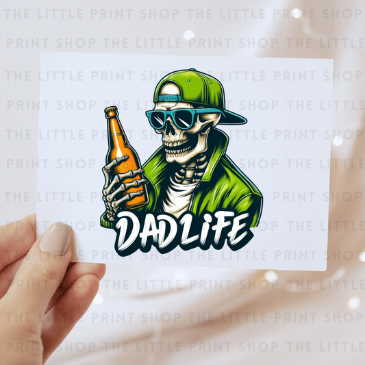 Dad Life - DTF Transfer Decal