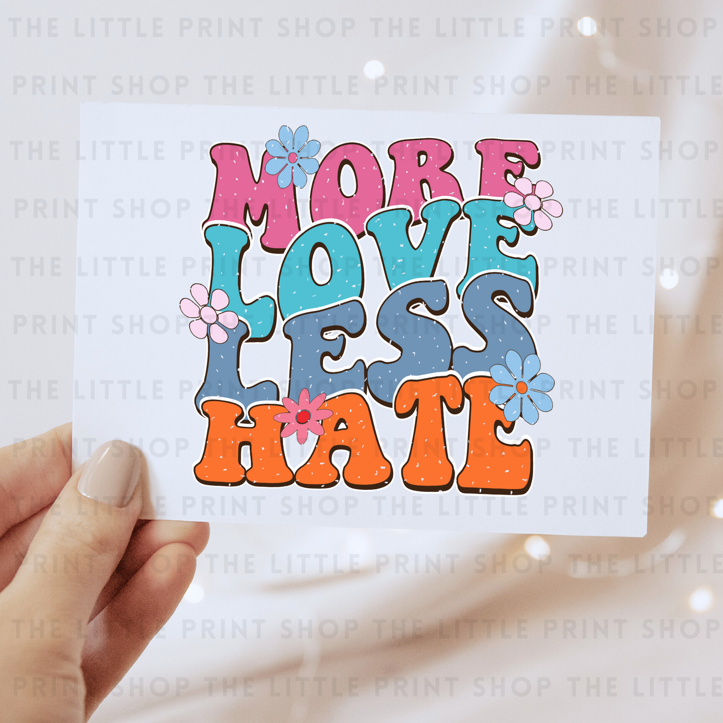 More Love - DTF Transfer Decal