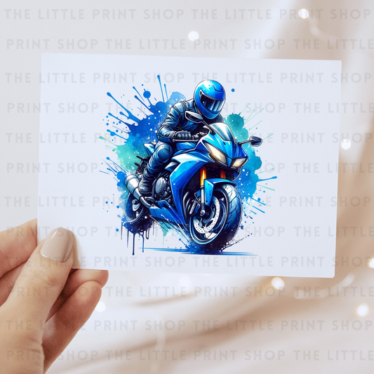 Motorbike - DTF Transfer Decal